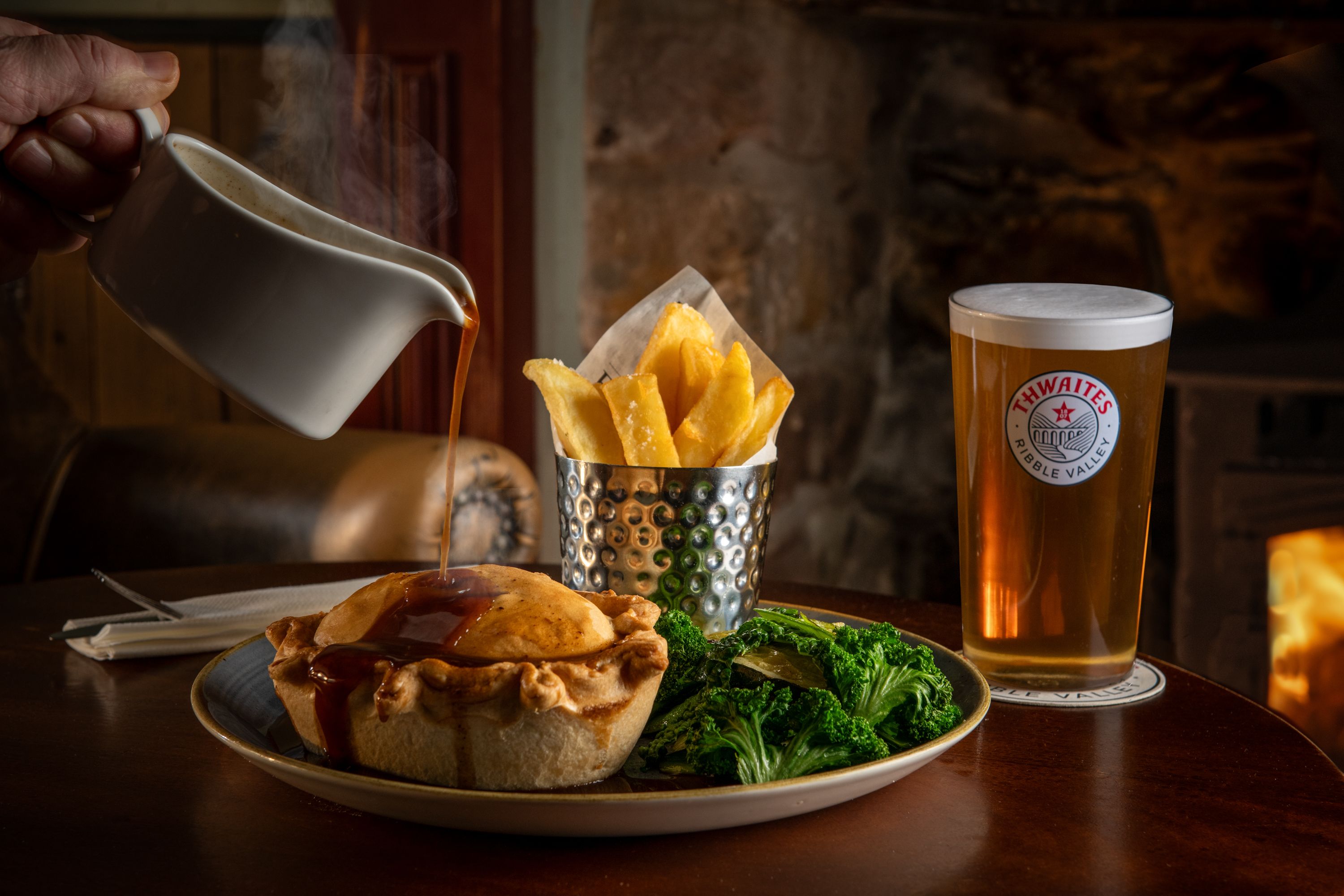 Food and drink at The Royal Heysham