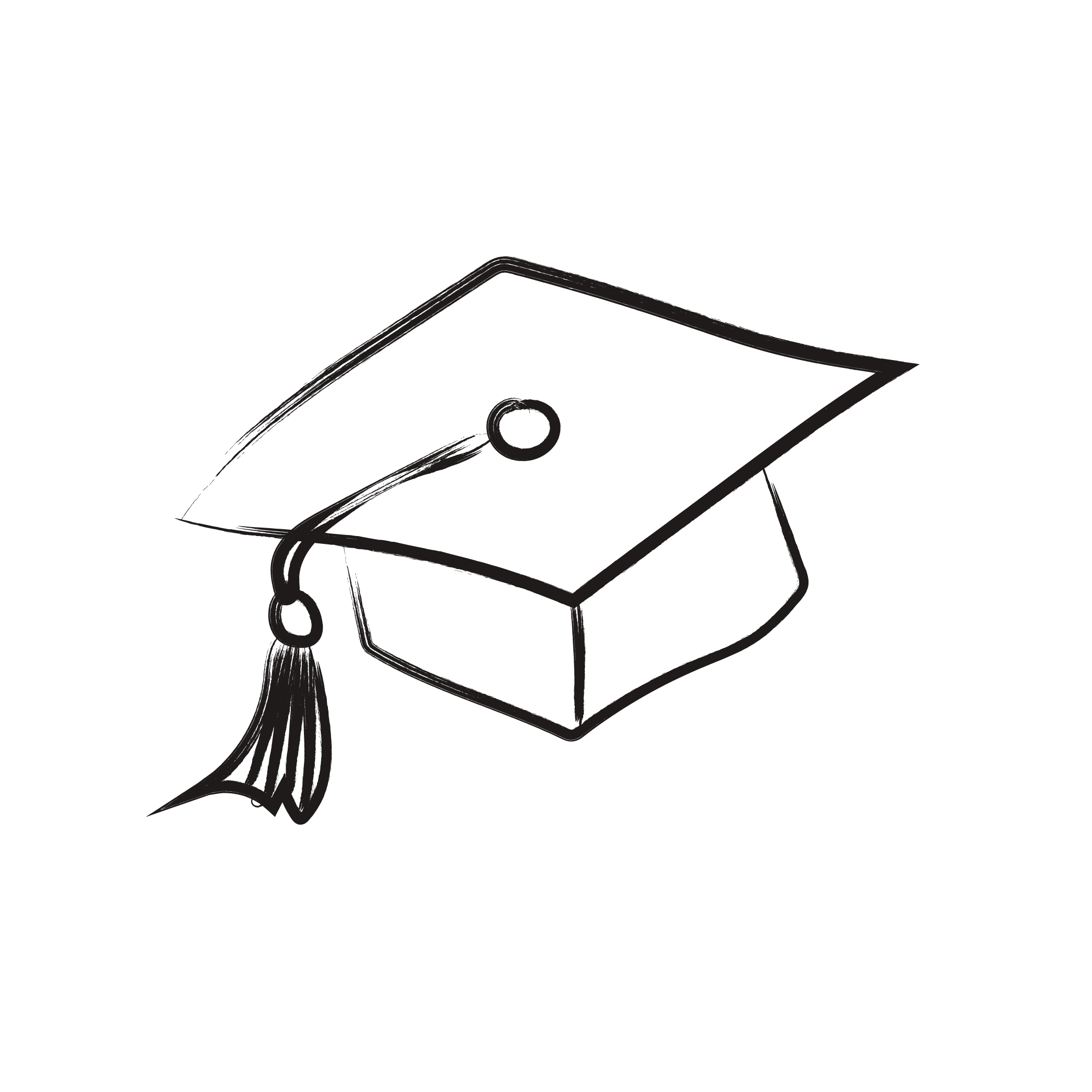 Graduation cap illustration