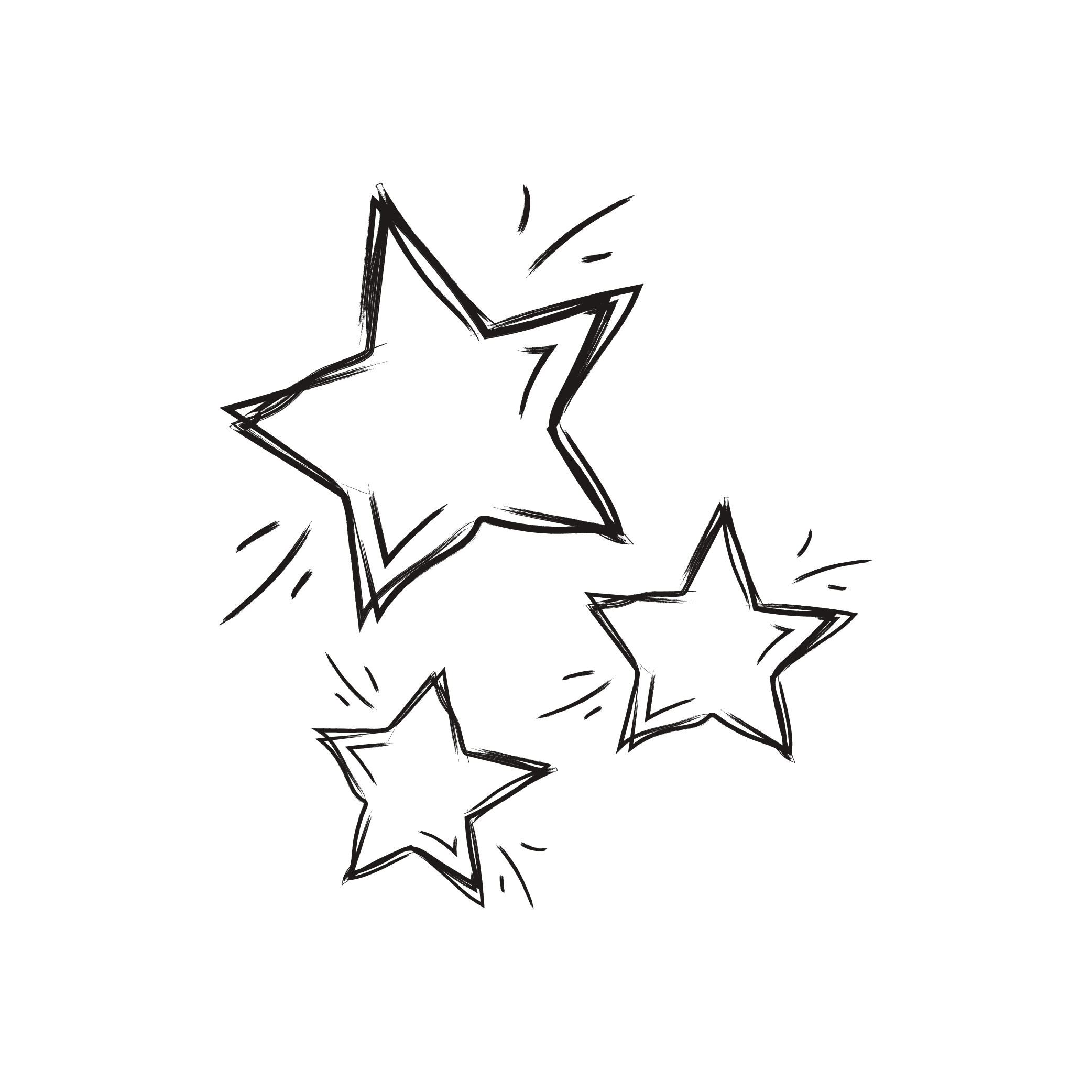 Illustration of 3 stars